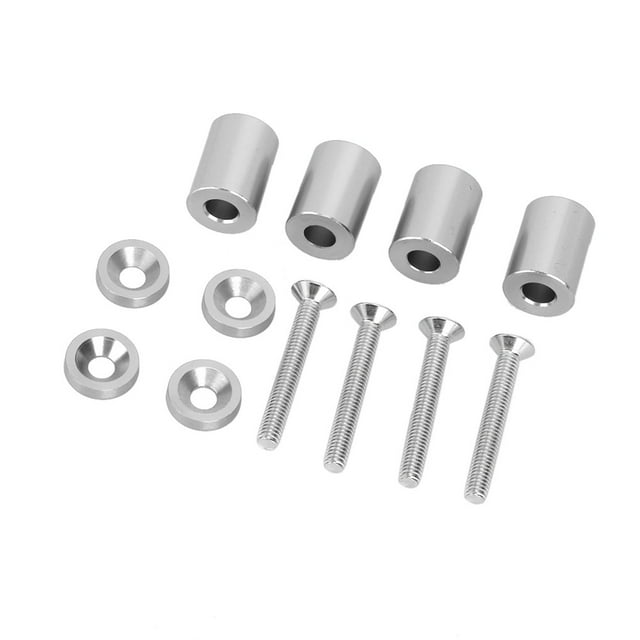 Vent Spacer Riser,Car Aluminum Alloy Engine Spacer Riser Hood Spacer Riser Rugged and Tough