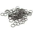 thumbnail image 4 of Llavero de material acero de 100 piezas, anillos partidos, llavero de de aro de metal de 18 mm, 4 of 9