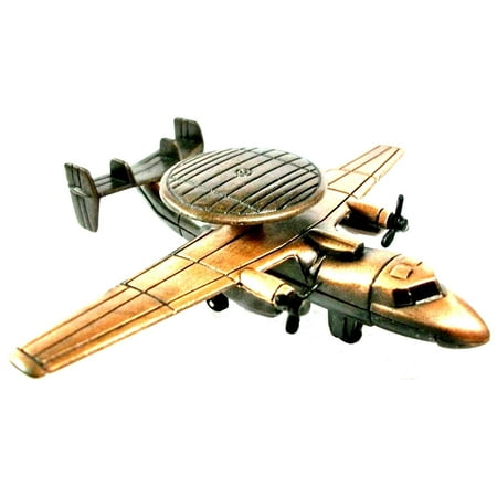 Highland Bronze Collectibles - E-3 Hawkeye AWAC Airplane Die Cast Metal Collectible Pencil Sharpener
