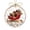 Gift Sleigh, variant on Glowing Christmas Story Ornament, Reindeer Sea Glass Ball with Lighted Mini Holiday Scene for Christmas Tree, Window, Mantel, Coastal Holiday Decor and Seasonal Gifts, 3.15 Inch