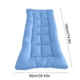 thumbnail image 3 of OCCOA A Class Fiber Mattress Student Bed Washable Thickened Soft Mattress Padded Mattress 90x190cm 35x75in,Blue, 3 of 6