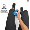 thumbnail image 6 of MISSION Max Chill Fitness Stainless-Steel Ball Massage Roller for Pain Relief, Blue, 6 of 6