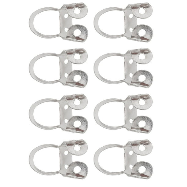 8 Uds Banjo Picks De Dedo De Acero Inoxidable Guitarra Con Los Dedos De La Guitarra Accesorios De Instrumentos Musicales