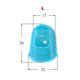 thumbnail image 2 of Protector de punta de dedo Guitarra Fingerstall Antideslizante Silicona Bass Finger Guard, 2 of 8