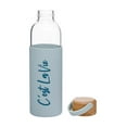 thumbnail image 2 of Mainstays 18oz bouteille d’eau en verre bleu, 2 of 2