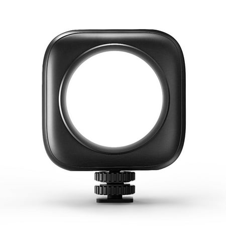 

36-LED Mini Fill Light with Cold Shoe Base 3 Level Brightness Adjust for Hero 9