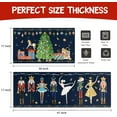 thumbnail image 3 of Merry Christmas Kitchen Rugs and Mats Set of 2,Nutcrackers Xmas Winter Holiday Sink Floor Mat Non Skid Washable for Home Farmhouse Christmas Decor 17"x47"+17"x30", 3 of 6