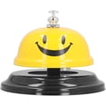 thumbnail image 1 of Call Bells, Customer Service Bell Call Bell, Ringing Service Bell Durable Office Bell Warehouses for Hotel Restaurant Use(Yellow), 1 of 5
