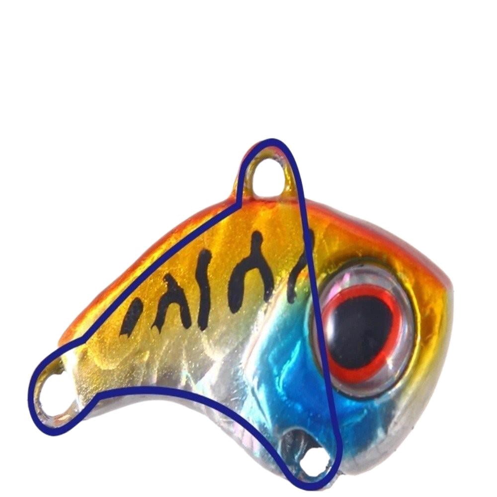 6pcs 1.9-3.3cm/5-20G  Metal Sea Sequins Fishing Freshwater Lures Rotating Bait