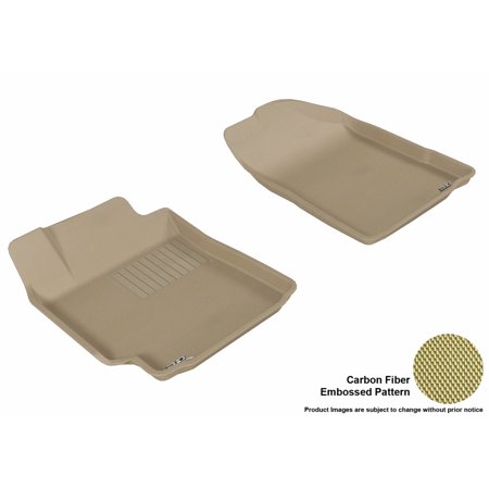 3d Maxpider 2007 2011 Toyota Camry Front Row All Weather Floor