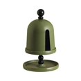 thumbnail image 5 of deevoka Facial Towel Box, Paper Dispenser with Palette, Freestanding Tissue Case, Napkin Green, 5 of 9