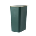 thumbnail image 1 of Moyic Práctico cubo de basura Contenedor resistente y duradero para todas las necesidades Bote de basura con tapa Contenedor de basura Suministros de limpieza para el hogar verde oscuro G2381 (8L), 1 of 6