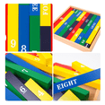 thumbnail image 4 of Varillas decimales de colores Montessori para el reconocimiento de números, 4 of 4