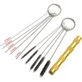 thumbnail image 2 of ORUYROP Airbrush Cleaning Kit, Air brush Trigger Cleaning Repair Tool Kit Including 5 Pcs Cleaning Needles, 5 Pcs Cleaning Brushes & 1 Wash Needle, 2 of 5