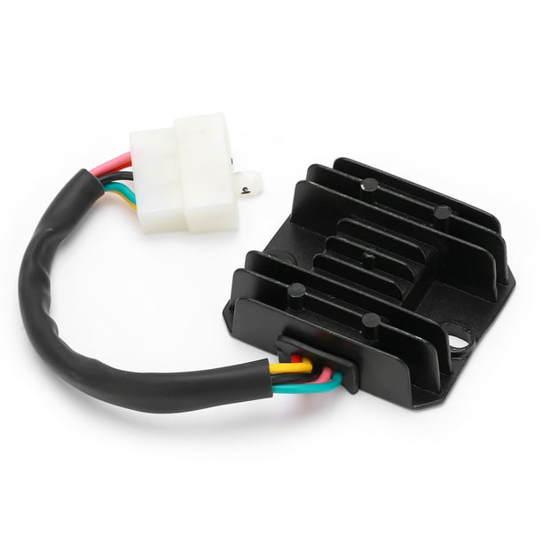 Rectificador para scooter, rectificador regulador de voltaje, accesorio para scooter de 5 cables, rectificador de repuesto, características líderes en su clase