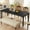 Black, variant on Tribesigns Dining Table for 6-8 Person, 78 inch Long Rectangular Kitchen Table (Only Table)