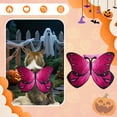 thumbnail image 5 of GASTROPOD Dog Halloween Costumes,Cute Large Dog Halloween Costumes,Felt Butterfly Wings Halloween Costumes for Dogs,Pink,S, 5 of 7
