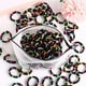 thumbnail image 3 of 100 gomas elásticas pequeñas y coloridas para el pelo de niñas, coleteros, diademas y accesorios para el pelo., 3 of 5