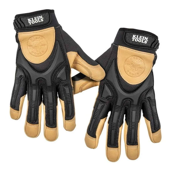 Guantes de Trabajo Grandes de Cuero de Cabra Klein Tools 60188 Unisex