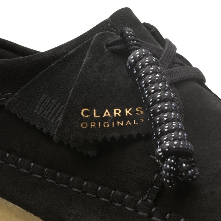 Clarks weaver boot black suede online