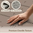 thumbnail image 6 of ODIKA 4'x6' Brown Taupe Southwestern Arrow Washable Area Rug Inspired Dotted Motif Repeating for Bedroom, Reading Nook, Pet Friendly & Non-Shedding, 6 of 7