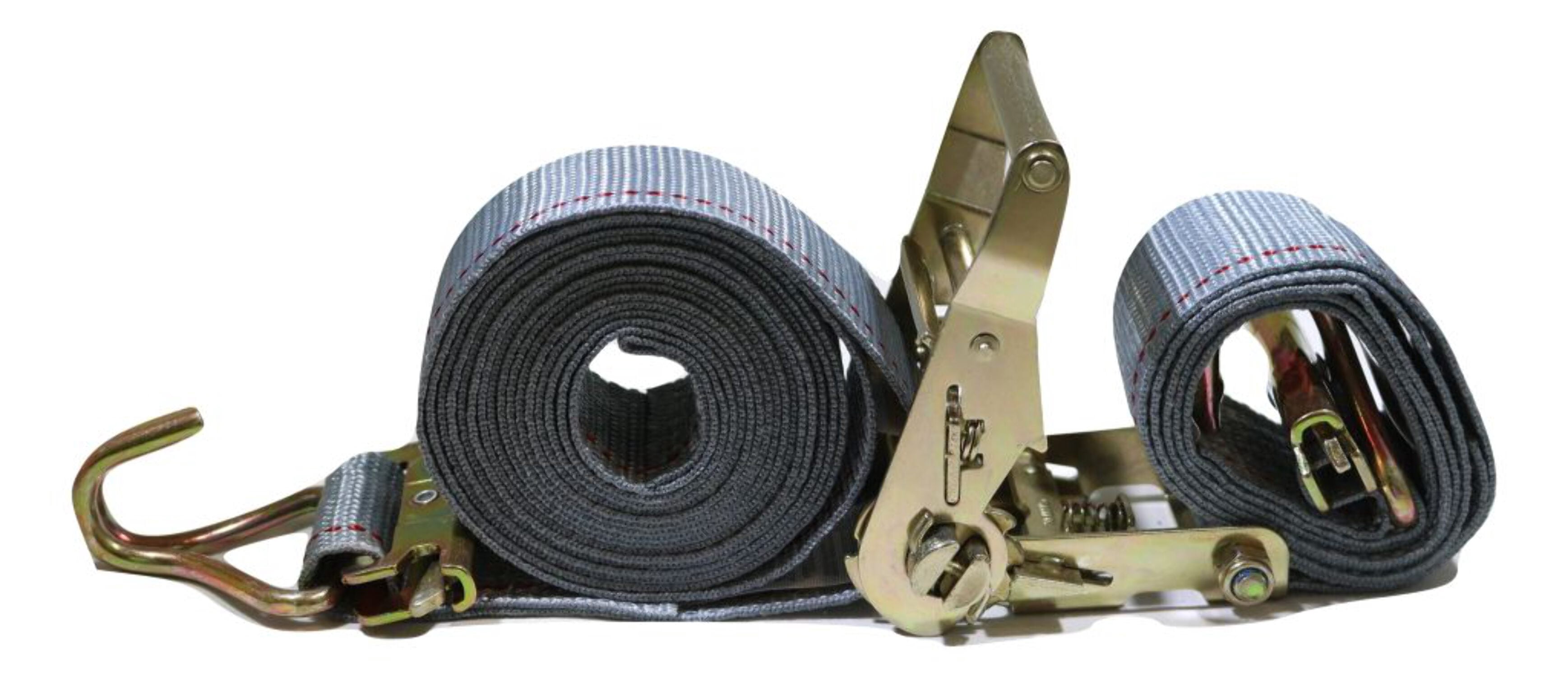 2" x 16 Ft. Ratchet Strap w/ Spg E & Wire J for Hook For E & F-Tracks 200 PACK | R16EW