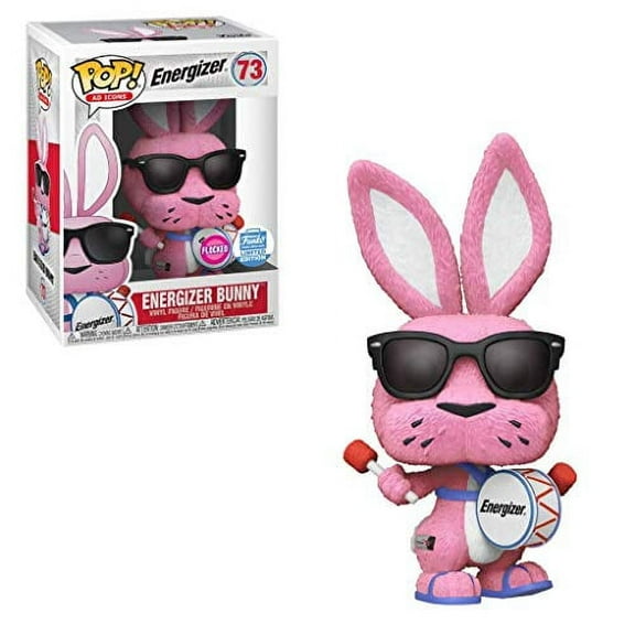 Funko POP AD Icons Flocked Energizer Bunny 73 Vinyl Figure