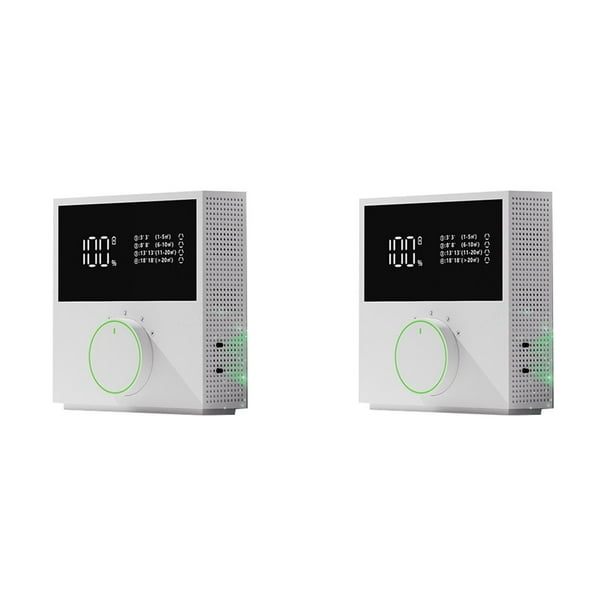 2X Purificador de Aire de Iones Negativos, Purificador de Aire para Mascotas y Dormitorios, Eliminador de Olores para Mascotas en el Hogar, Dormitorio, Baño, USB B