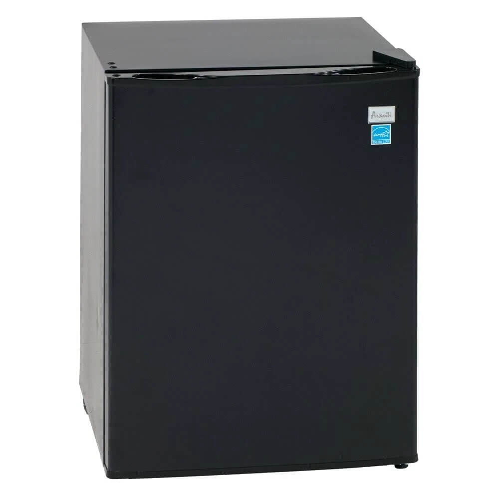 Upstreman 1.7 Cu.ft Mini Fridge with Freezer, Single Door Compact  Refrigerator-Black