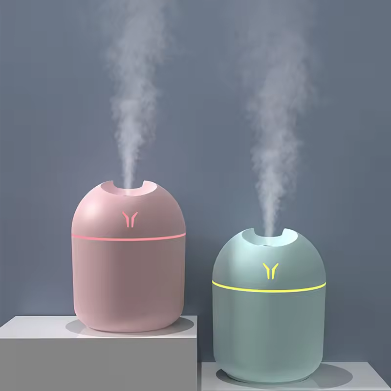 thumbnail image 2 of Colorful Cool Mini Humidifier, USB Personal Desktop Humidifier for Car, Office Room, Bedroom,etc. Auto Shut-Off, 2 Mist Modes, Super Quiet, 2 of 7
