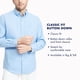 thumbnail image 4 of Camisa Tommy Hilfiger de manga larga con botones, casual, azul marino, talla M, 4 of 5