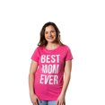thumbnail image 3 of Womens Best Mom Ever T shirt Funny Mama Gift Mothers Day Cute Life Saying Tees Womens Graphic Tees, 3 of 6