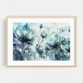 thumbnail image 2 of Blue Whimsy Summer Meadow  - Painting Floral Abstract Modern Art Botanical Flowers Nature Unframed Wall Art Print 4 x 6 inches, 2 of 7