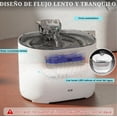 thumbnail image 2 of Fuente para Gatos Bebedero Perro 74oz/2.2l con Luz Filtro, 2 of 4