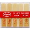 Lazarro AR-L-1.5 Alto Saxophone Sax Reeds Size 1.5, Strength 1 1/2, Box of 10 - All Sizes Available