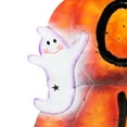 thumbnail image 5 of Northlight Stacked Boo Pumpkins with Ghosts Metal Halloween Porch Sign - 33", 5 of 9