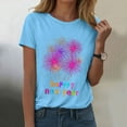 thumbnail image 2 of felwors Happy New Year Shirt for Women 2026 New Years Eve T-Shirt Countdown Fireworks Holiday Party Tops(Sky Blue, XXL), 2 of 8