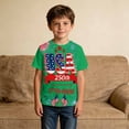 thumbnail image 3 of CHENge 250 Years USA Shirt for Kids 1776 American Flag Graphic Shirt Boys Girls Patriotic Short Sleeve 4th of July Tee Top,7-8 Years, 3 of 5