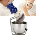 thumbnail image 4 of Professional 3pcs/set Beard Shaving Set, Large Capacity Beard Shaving Brush, For Men Barber Shop, 4 of 8