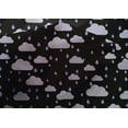 thumbnail image 4 of oneOone Cotton Silk Fabric Raindrop & Clouds Nature Fabric Prints by Yard 42 Inch Wide, 4 of 4
