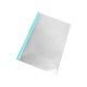 thumbnail image 2 of Carpeta de plástico tamaño A4 con forma de lágrima | Organizador de documentos | Soporte transparente para documentos de examen | Sujeción segura para uso escolar o de oficina, 2 of 6