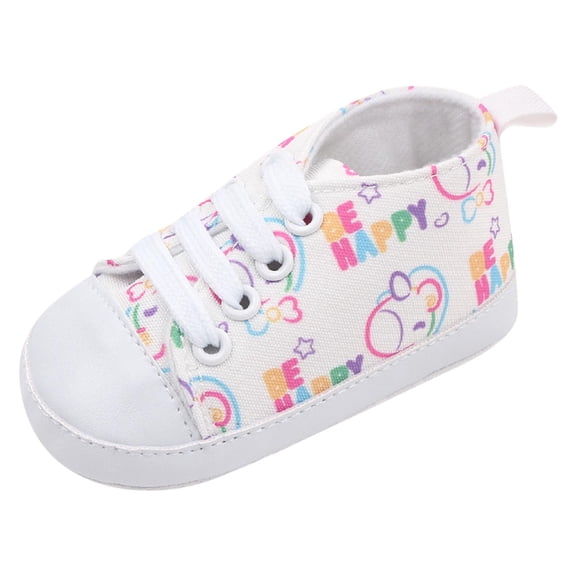 Ierhent Baby Shoes Dreamy Pretty Fresh Sneaker(White,1)