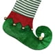 thumbnail image 2 of Adornos Navideños para Medios, Diseño Personalizado, Puños de Cuero con Cascabeles, Reverso de Terciopelo Vegano, Decoración Festiva para Chimenea, Uso Familiar y de Oficina, 55 Cm de Largo, 2 of 2