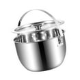 thumbnail image 3 of deevoka Beverage Tub Storage Bin Kitchen Beer Camping Restaurant Ice Bucket with Lid 5L, 3 of 9