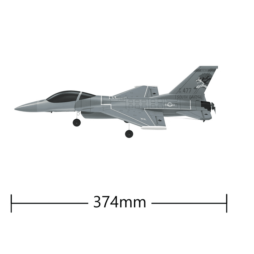 VOLANTEX F16 Falco Remote Control Aircraft Aerobatic 4CH RC Plane 2.4G 6-Axis Fixed Wing Fighter