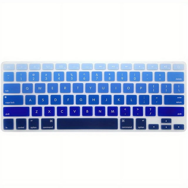 Silicone Keyboard Cover Skin For MacBook Air 13 Inch A1466 A1369(Release 2010-2017)& MacBook Pro 13" 15" 17" (2019 Or Older Version,with/Without Retina Display)