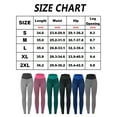 thumbnail image 2 of Leggings for Women Butt Lifting Leggings Anti Cellulite High Waist Yoga Pants Tummy Control Butt Enhance Textured Tights, 2 of 7