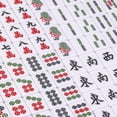 thumbnail image 3 of Mountain Imports "Royal Azure Chinese Mahjong Set with 146 Medium Tiles and Blue Vinyl Case — for Chinese Style Gameplay Only", 3 of 9