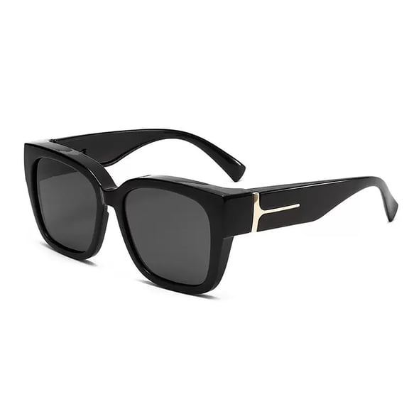 Zlinib Fit Over Sunglasses for Women Men, Oversized Square Over Glasses Sunglasses for Outdoor