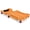 Orange, variant on 36"in Low Profile Mechanic Rolling Creeper Automative Garage Service Shop Repair